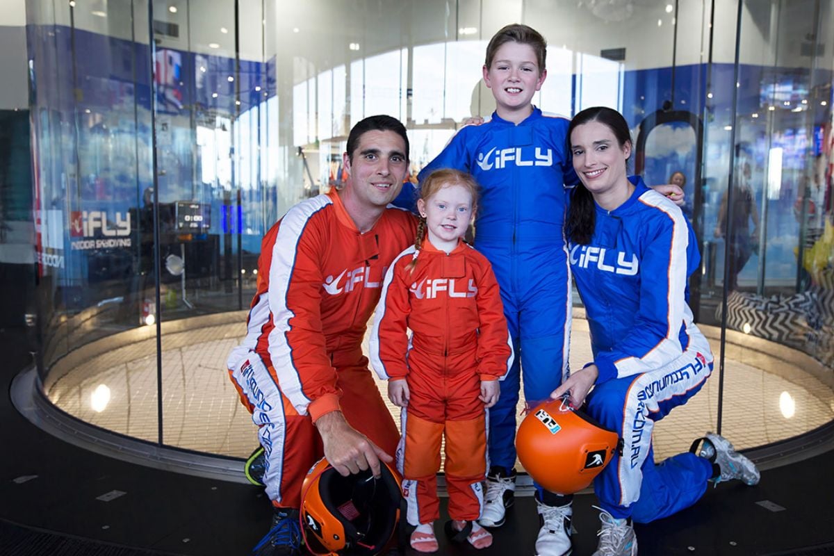 Indoor Skydiving for Two + Photo & Video Package for Two (Anytime)