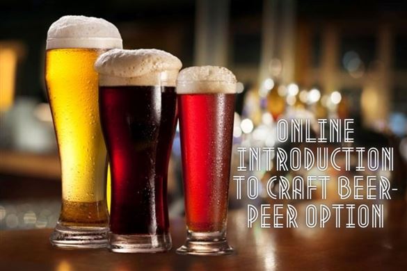 Online Introduction to Craft Beer - Peer Option