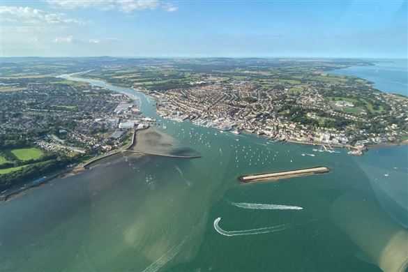 Isle of Wight And Solent Helicopter Tour for One