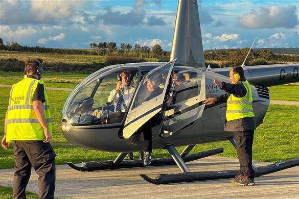 Isle of Wight  And Solent Helicopter Tour for One