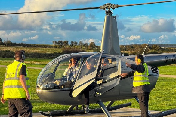 Isle of Wight Solent Helicopter Tour for Two