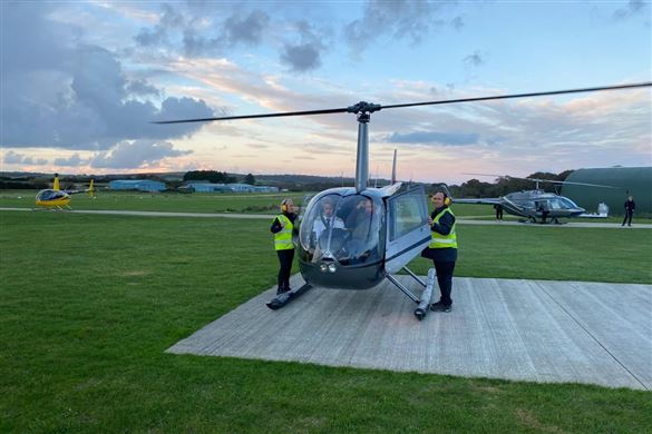 Isle of Wight Solent Helicopter Tour for Two