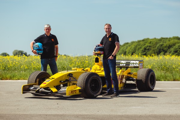 Jordan F1 Photoshoot & Race Car Blast