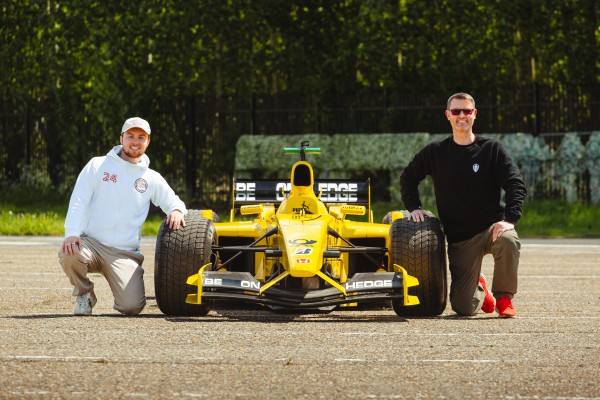 Jordan F1 Photoshoot & Race Car Hot Laps