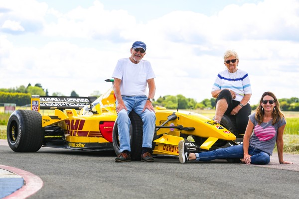 Jordan F1 Photoshoot & Race Car Hot Laps
