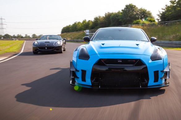 Junior Double Supercar Drive with High Speed Passenger Ride