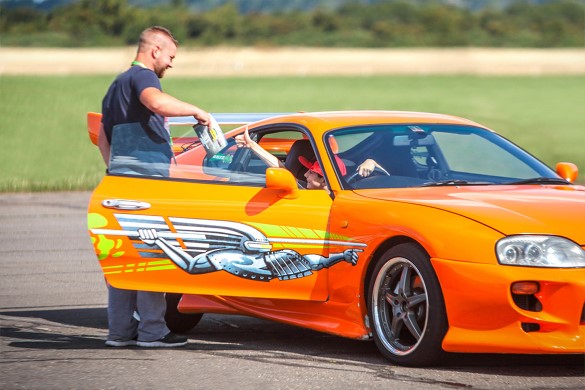 Junior Four Movie Car Thrill with High Speed Passenger Ride