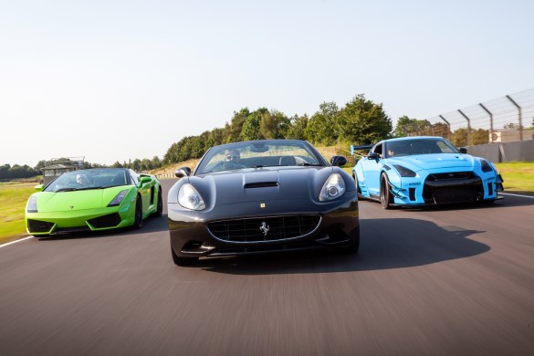 Junior Six Supercar Thrill with High Speed Passenger Ride
