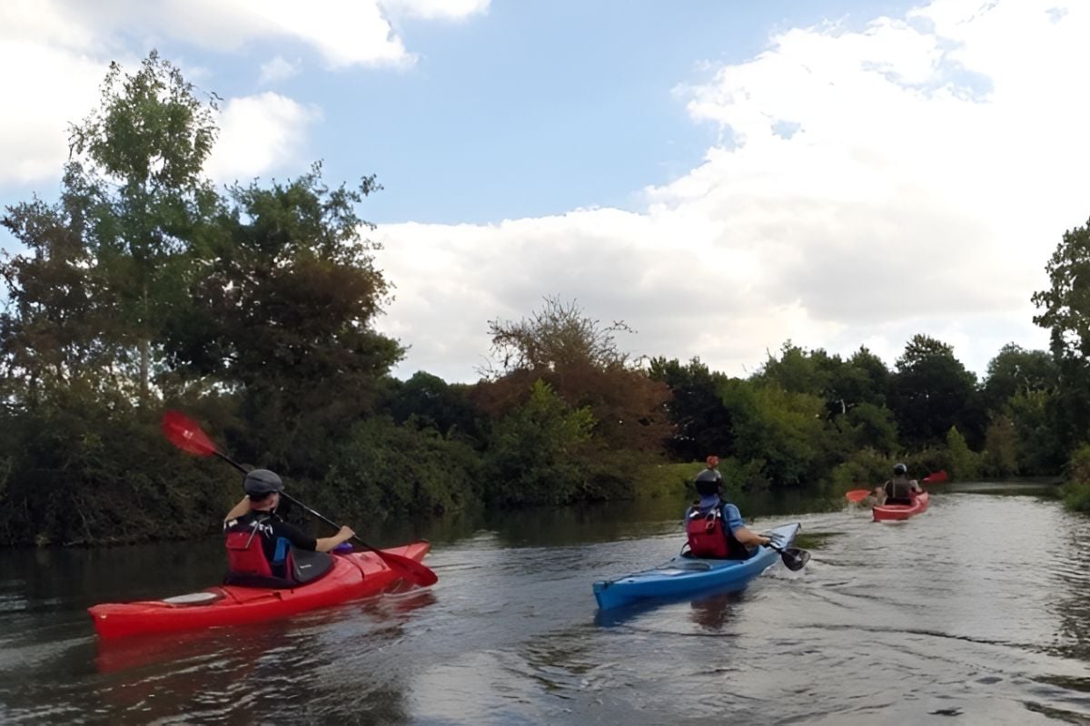 Kayaking Trip on the River Cuckmere in East Sussex