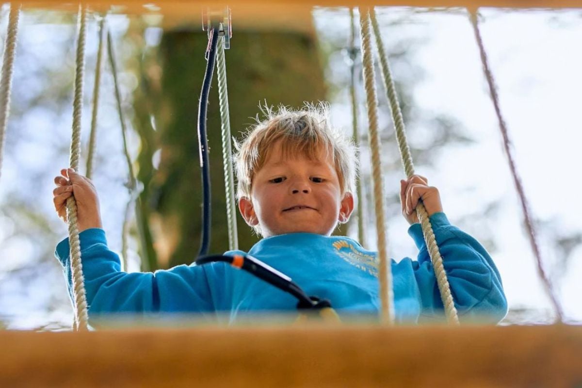 Kids Go Ape Treetop Adventure for Four (Ages 4-10)