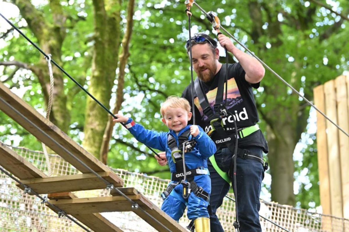 Kids Go Ape Treetop Adventure for Two (Ages 4-10)