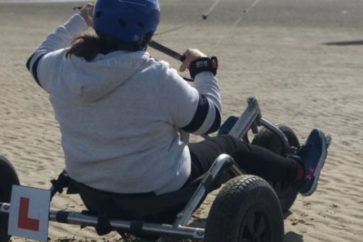 Kite Buggy Lesson for Two in Camber Sands