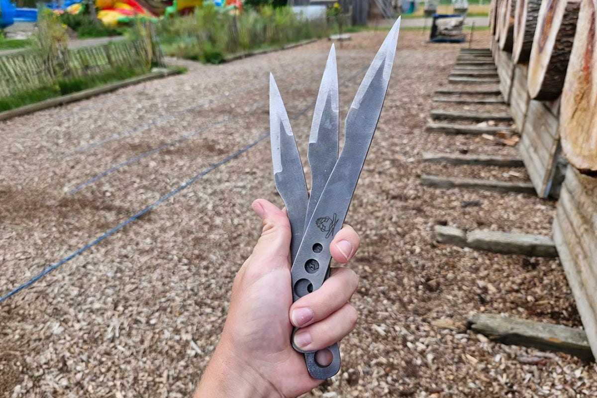 Knife Throwing Session