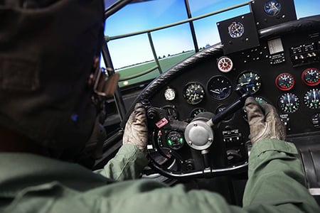 Lancaster Bomber Simulator Experience - Brighton