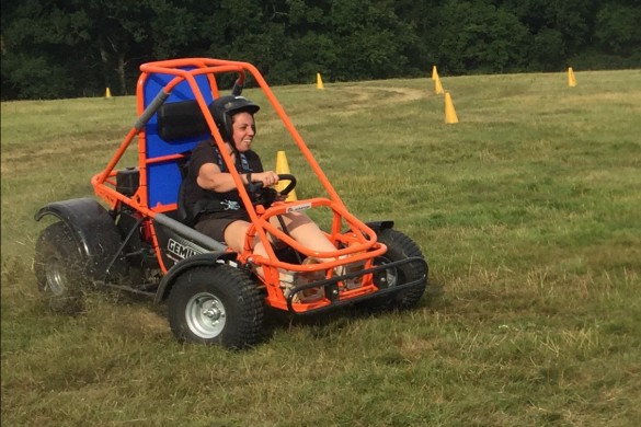 Little and Large Monster Truck Driving