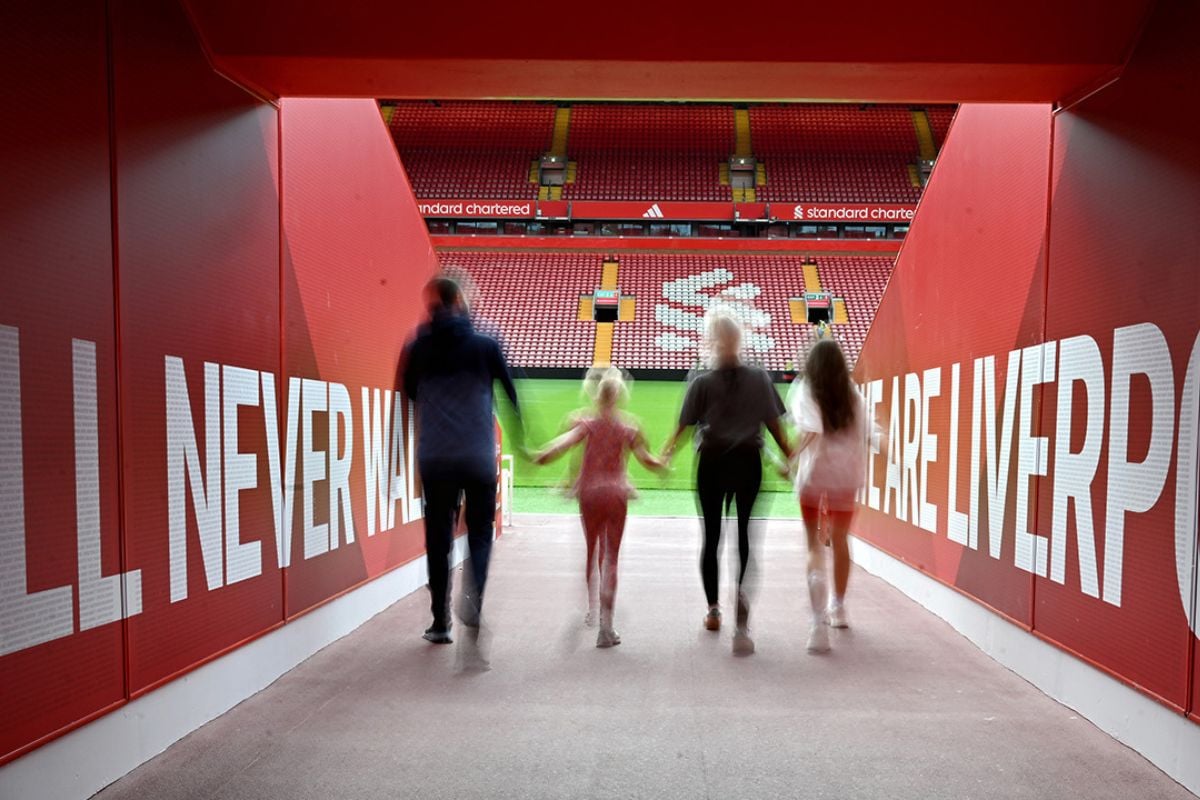 Liverpool FC Stadium Tour & Museum Entry (2 Adults and 2 Children)