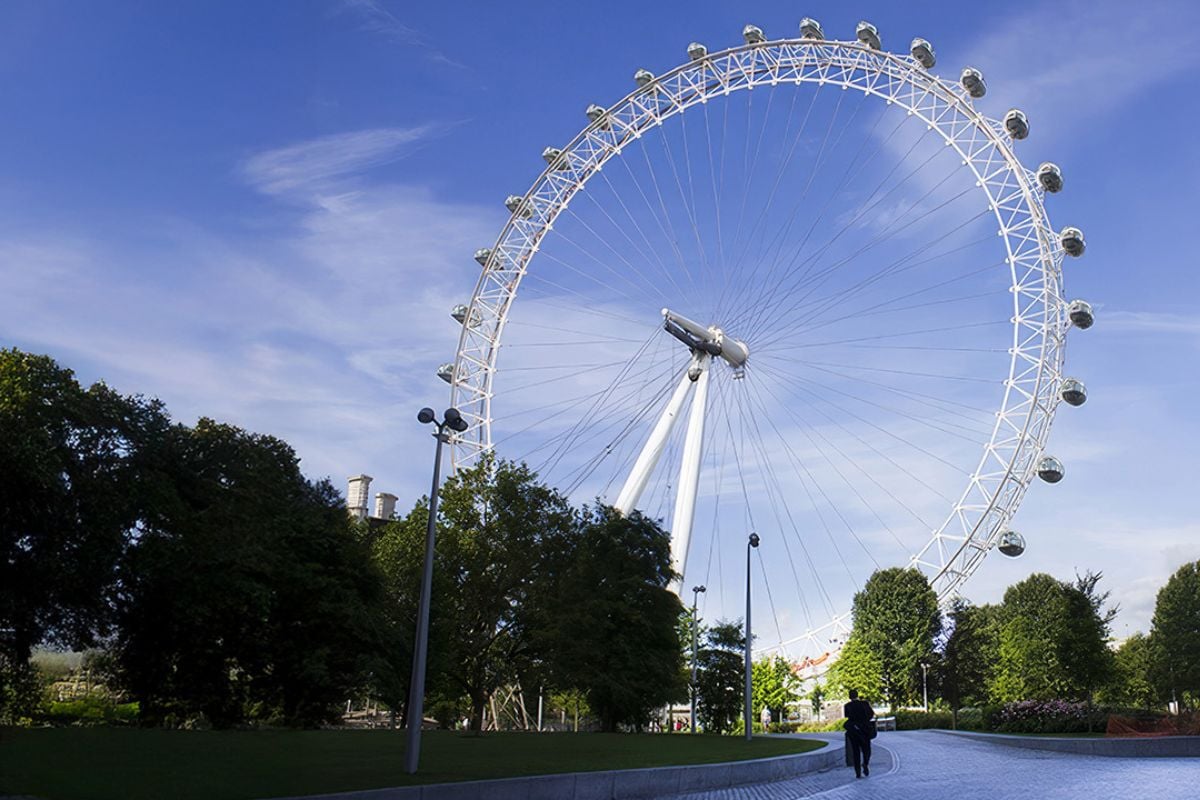 London Eye Tickets and Two-course Meal for Four