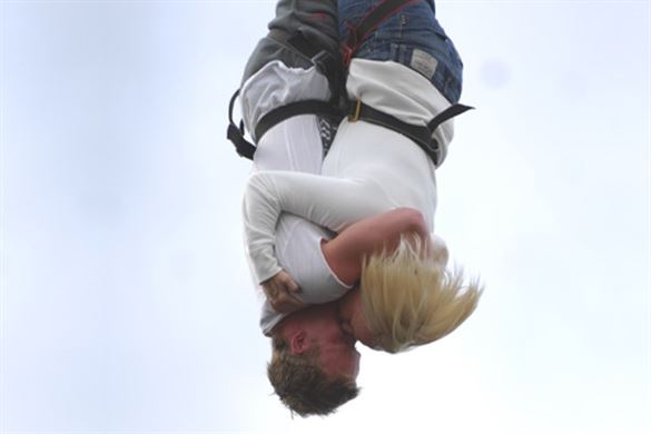 Lovers Leap Tandem Jump with Champagne Celebration 