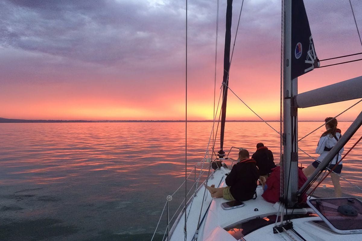 Luxury Yacht Solent Sailing Day with Dining Offer for Two