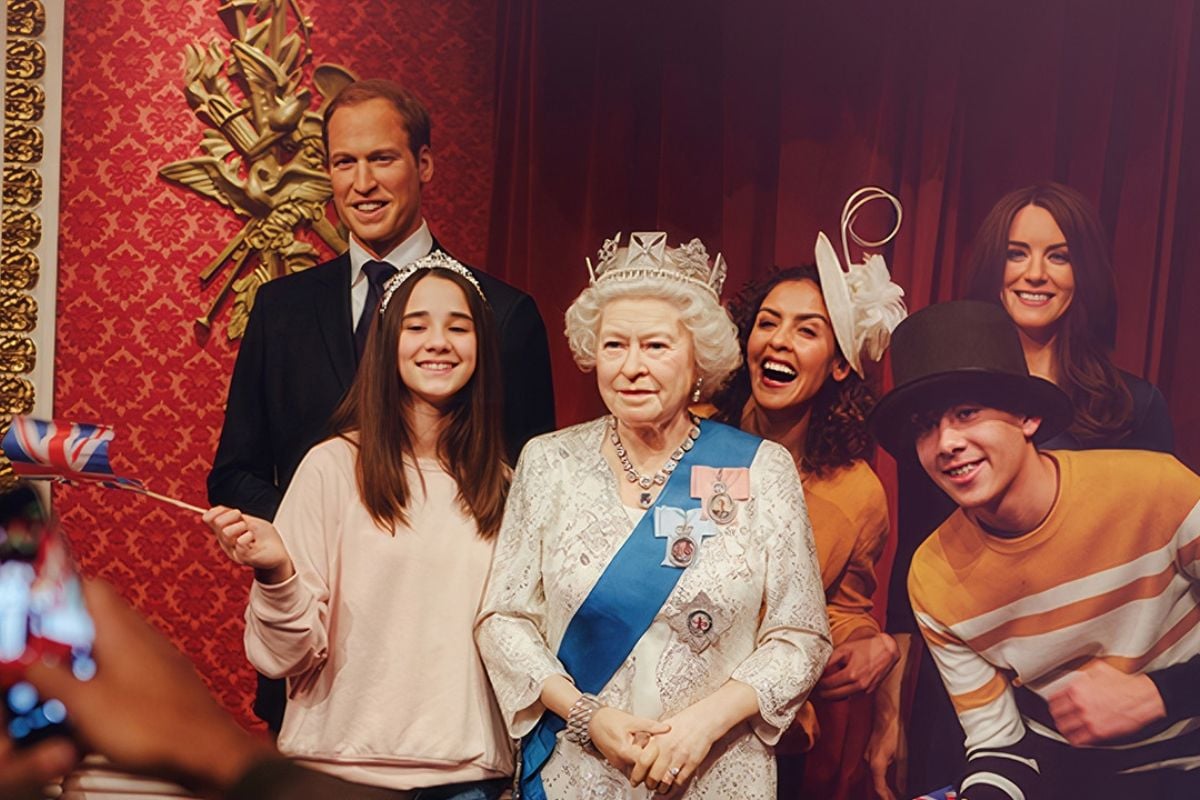 Madame Tussauds London and Meal for Three (2 Adults and 1 Child)