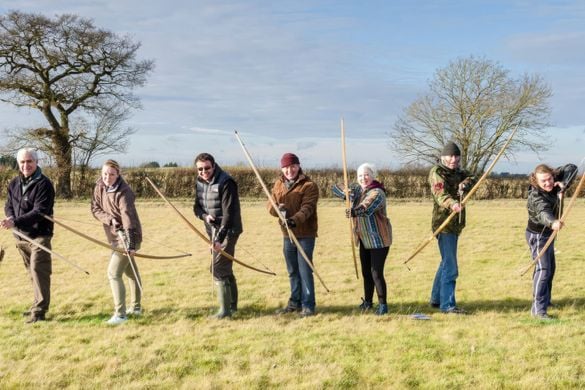 Medieval Longbow Archery