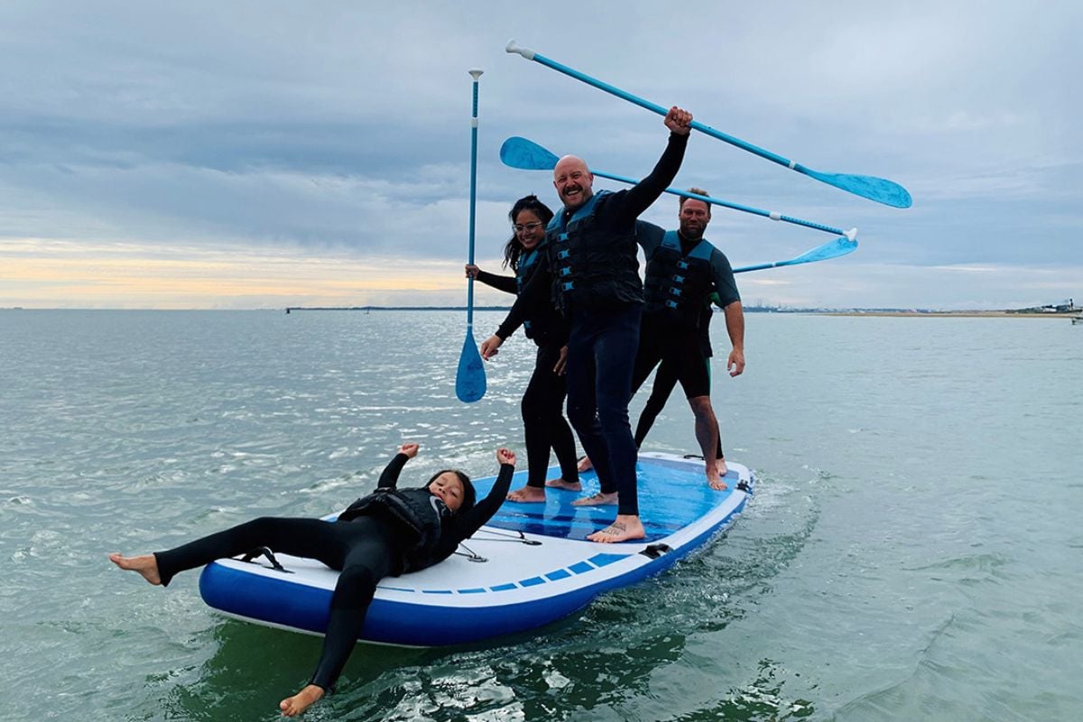 Mega SUP Experience for Four in Southampton