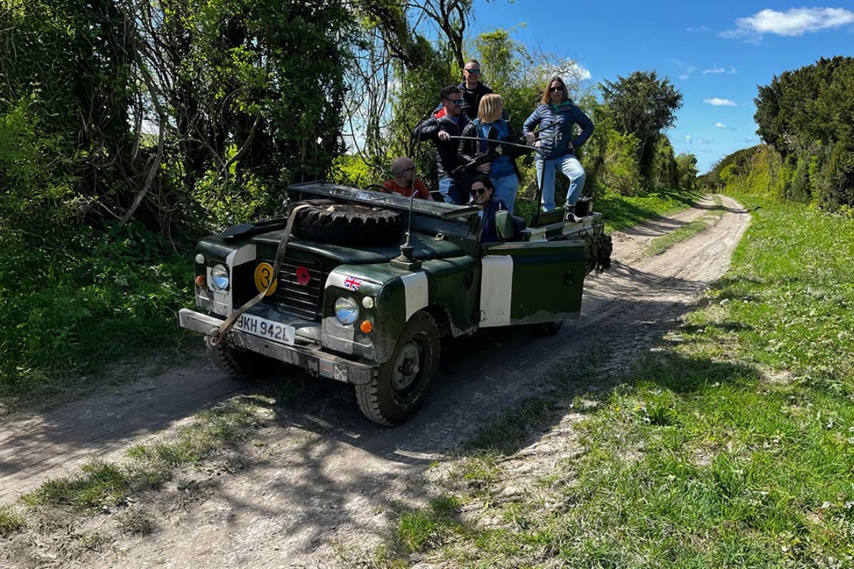 Green Lane Military Vehicle Driving Experience for Four