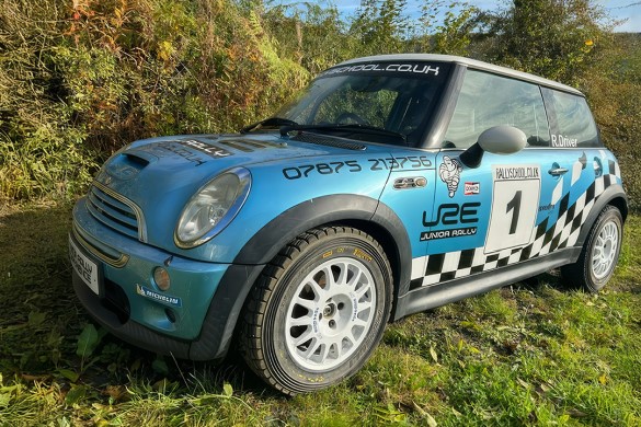 Mini Cooper S Junior Rally Driving