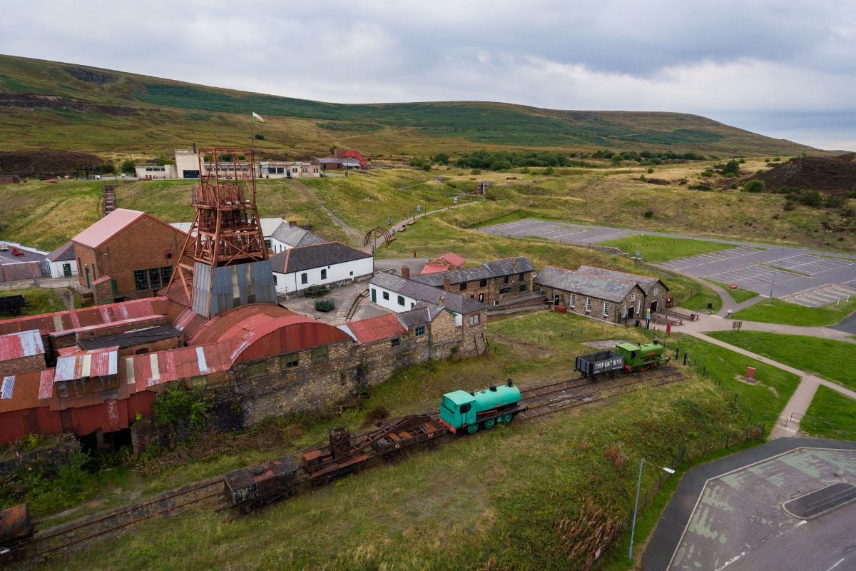 National Coal Museum Tour & Steam Train Day with Breakfast for Two