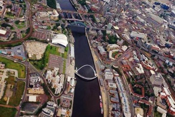 Newcastle Helicopter Sightseeing Tour For Two