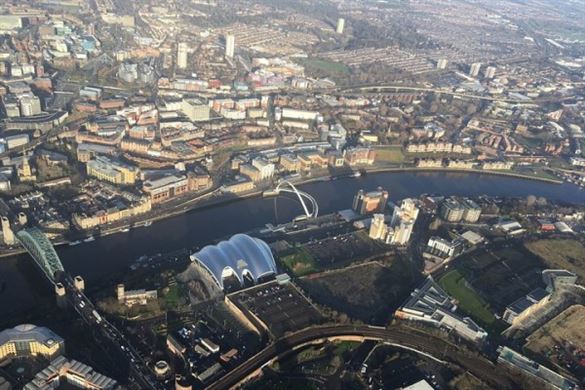 Newcastle Helicopter Sightseeing Tour For Two