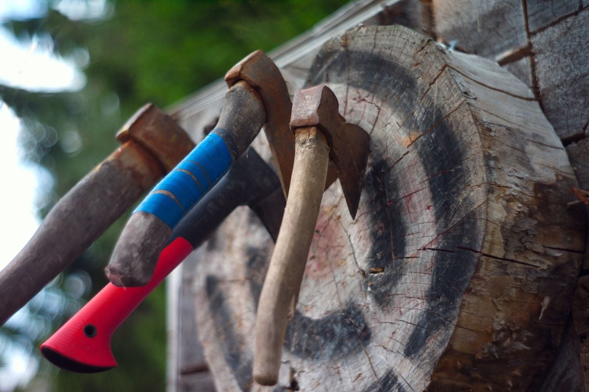 Northumberland Axe and Knife Throwing for Two