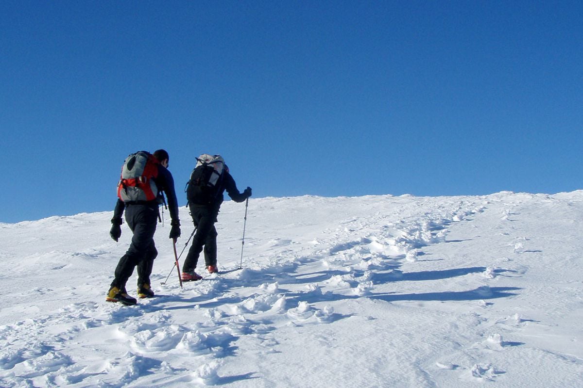 One Day Guided Winter Mountain Walk in Scotland
