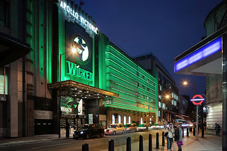 One Night 3 Star London Stay Wicked The Musical for Two