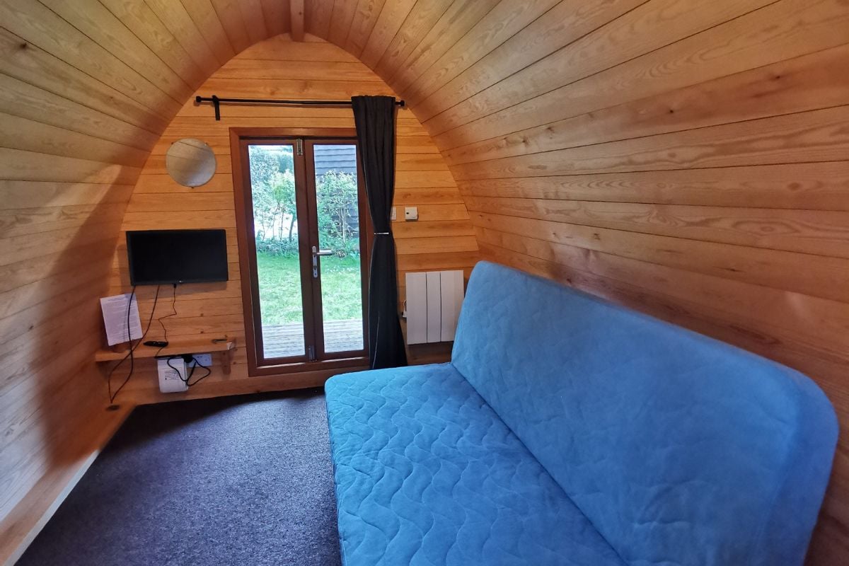 One Night Glamping and Camping Pod Break