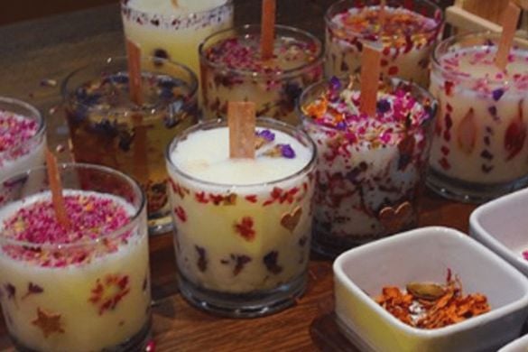 Organic Candle Making Workshop in London