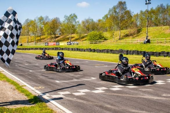 Outdoor Karting Sprint Race