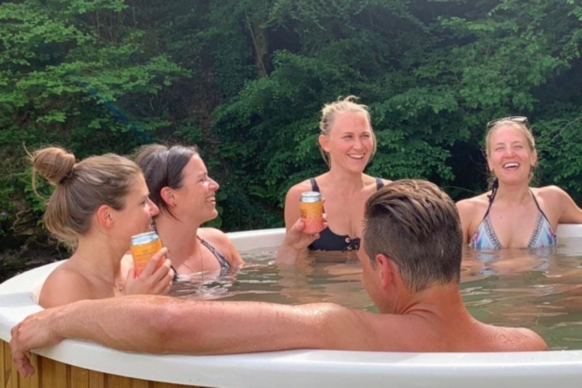 Outdoor Sauna and River Swim in Devon