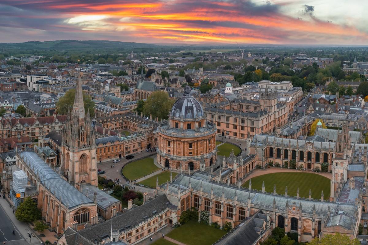 Oxford City Helicopter Sightseeing Tour for Two