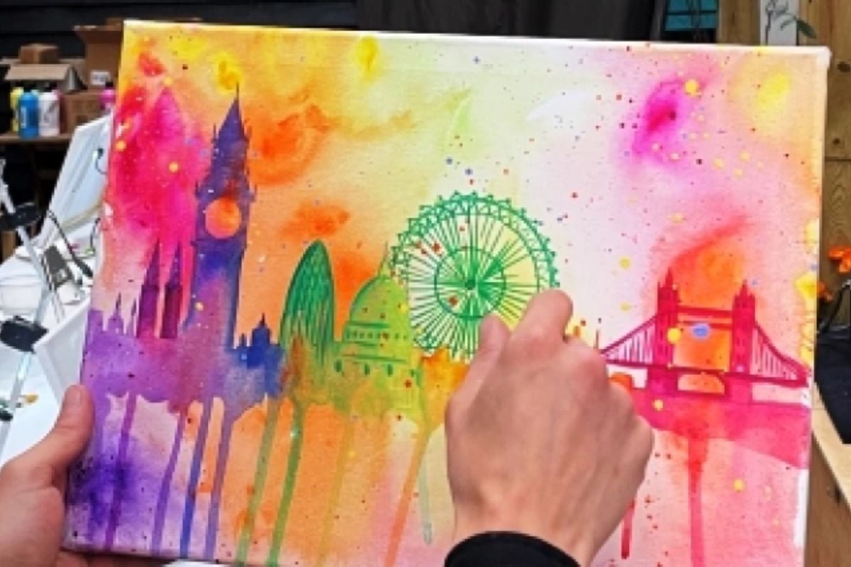 Paint and Sip Art Class in London