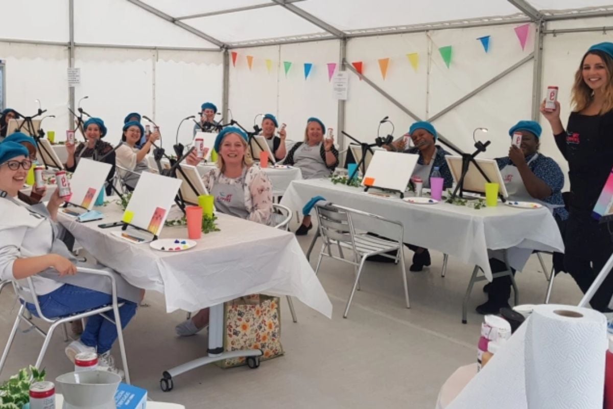 Painting Class in London