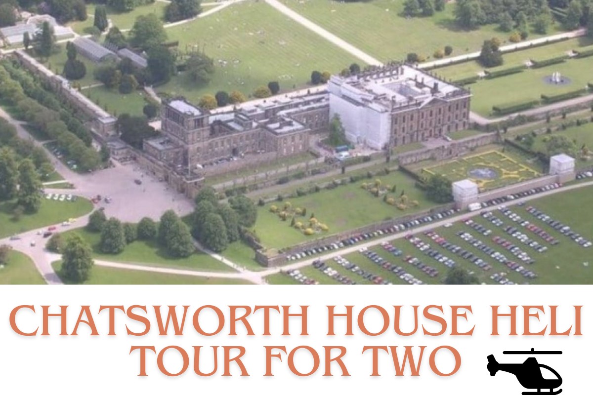 Chatsworth House Heli Tour for Two