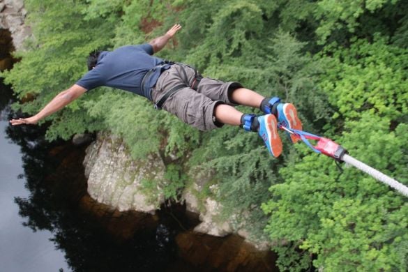 Perthshire Bridge Bungee Jump