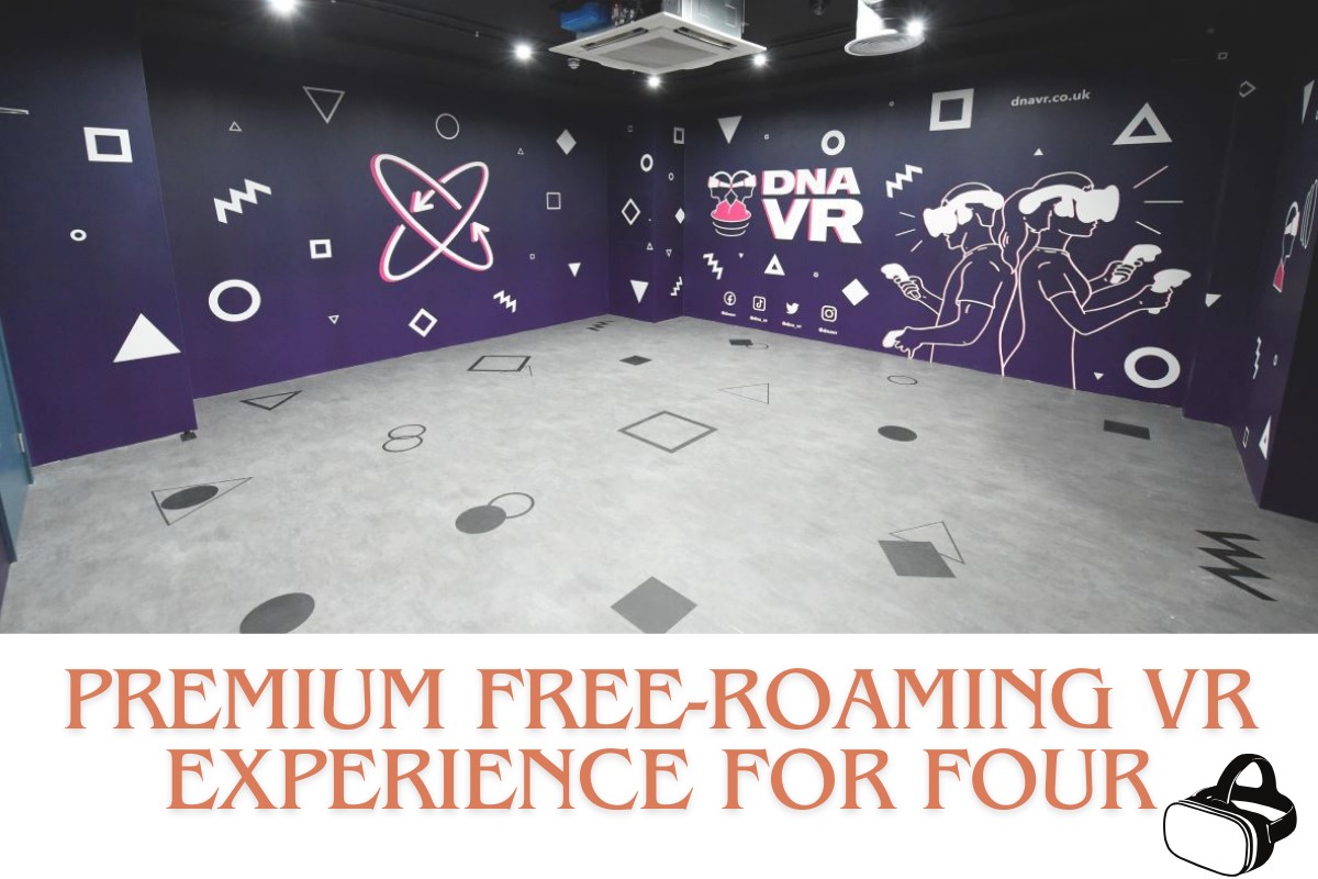 Premium Free-Roaming VR Experience for Four