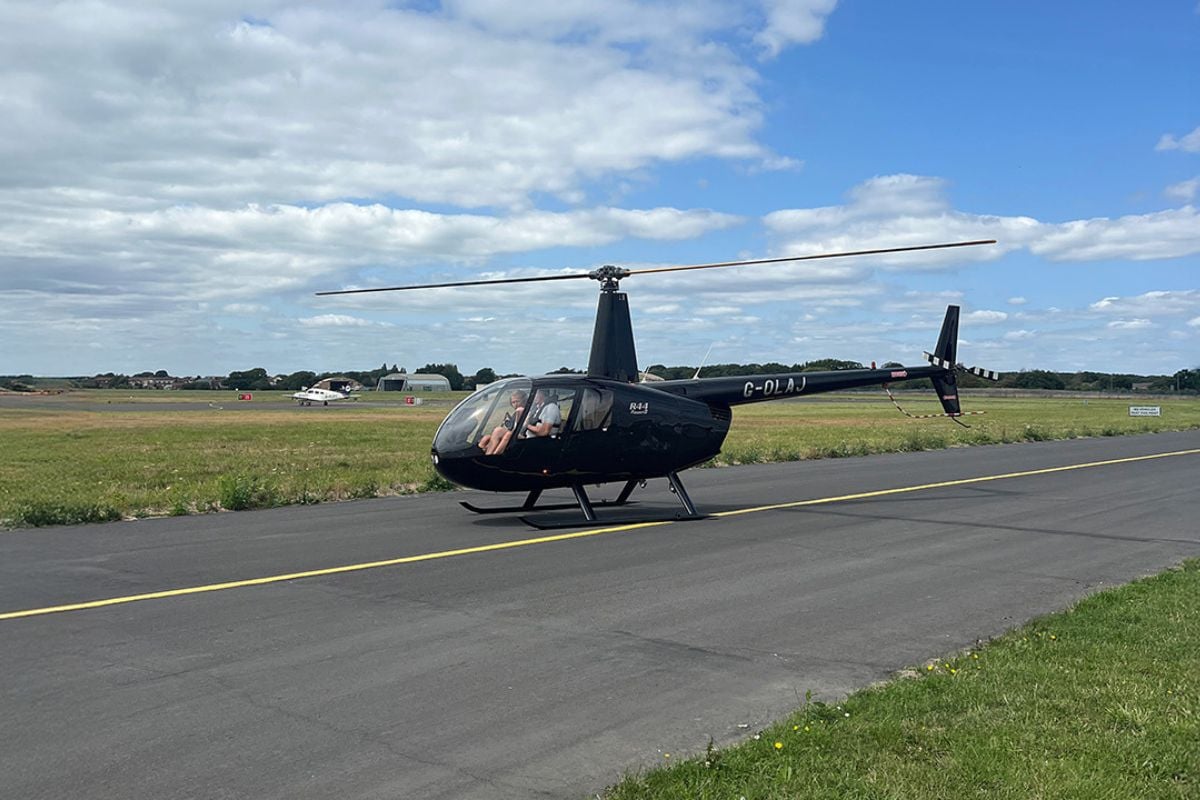 Private 30 Minute Helicopter Tour for Three from Bournemouth