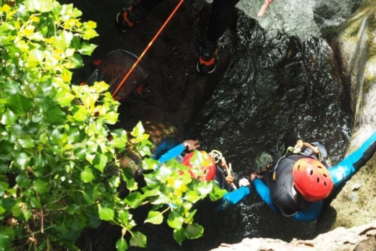 Clackmannanshire Private Group Canyoning Adventure for Six