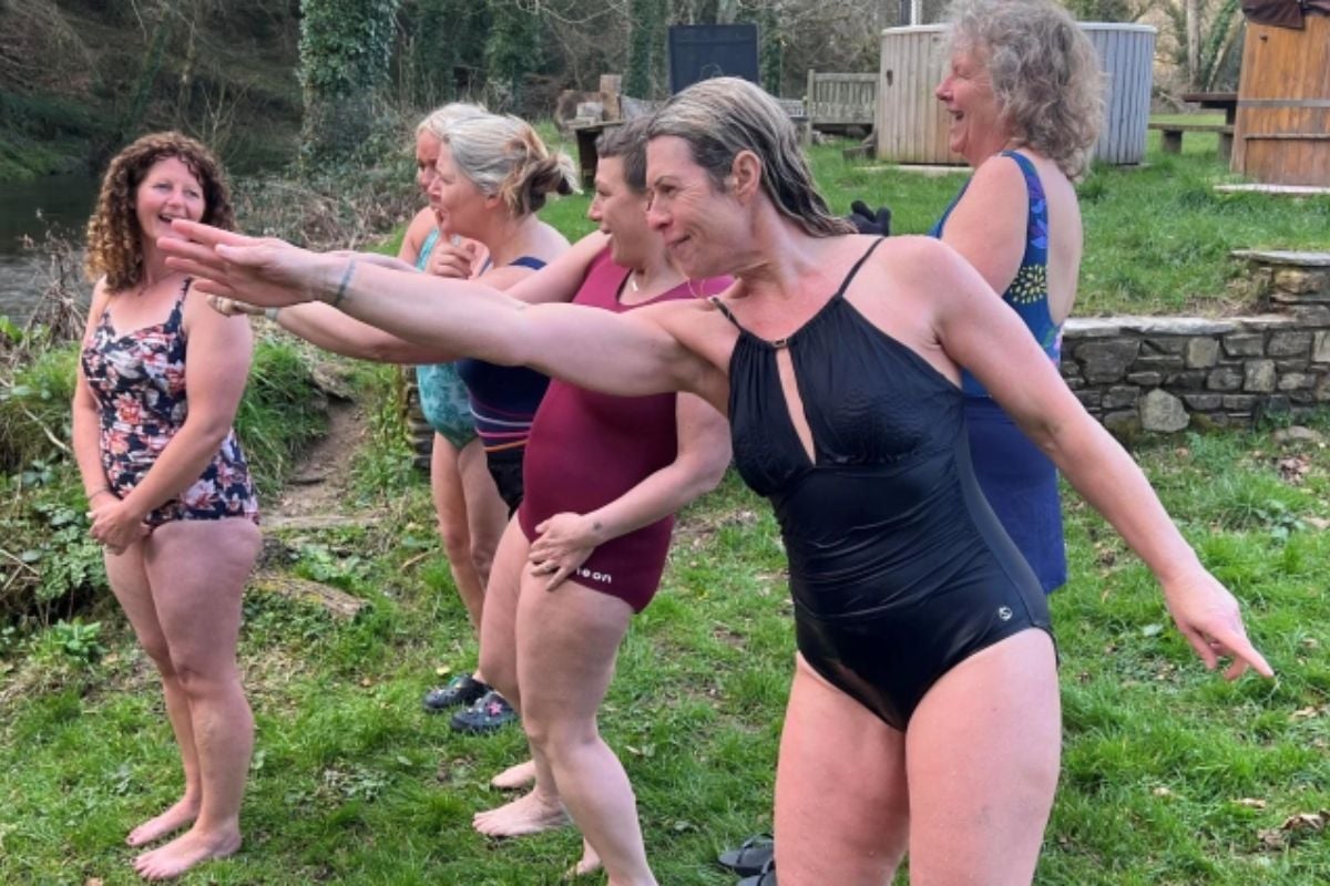 Private Outdoor Sauna and River Swim in Devon
