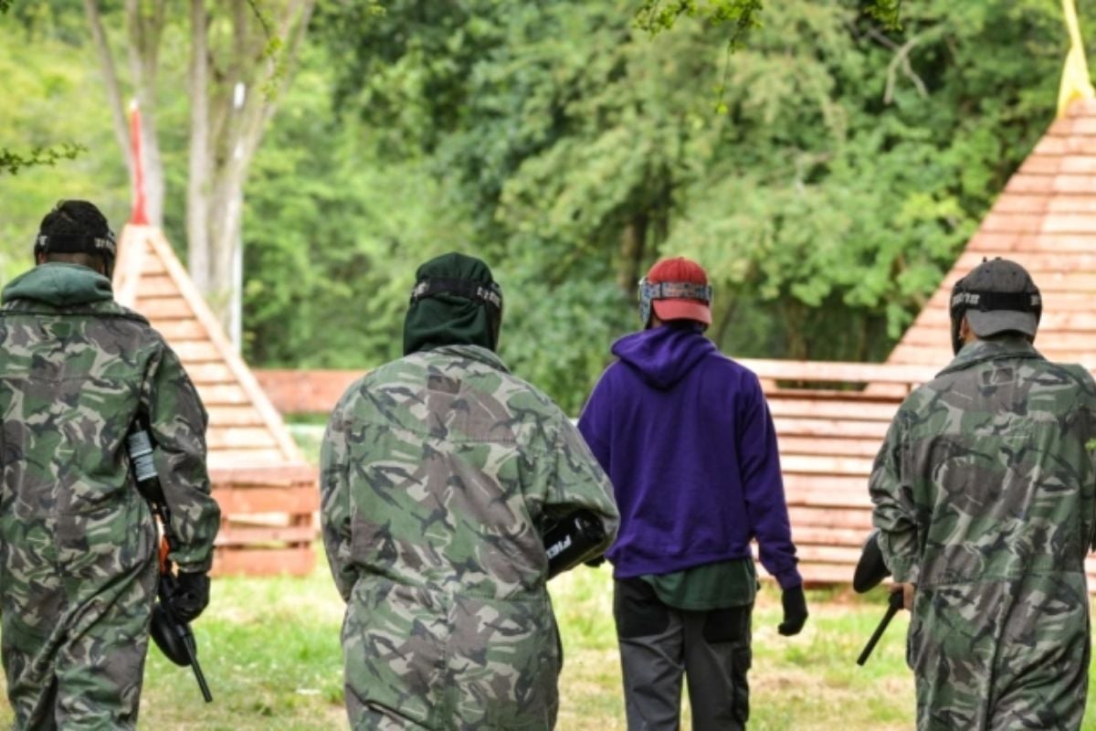 Private Paintball Party in Warwick