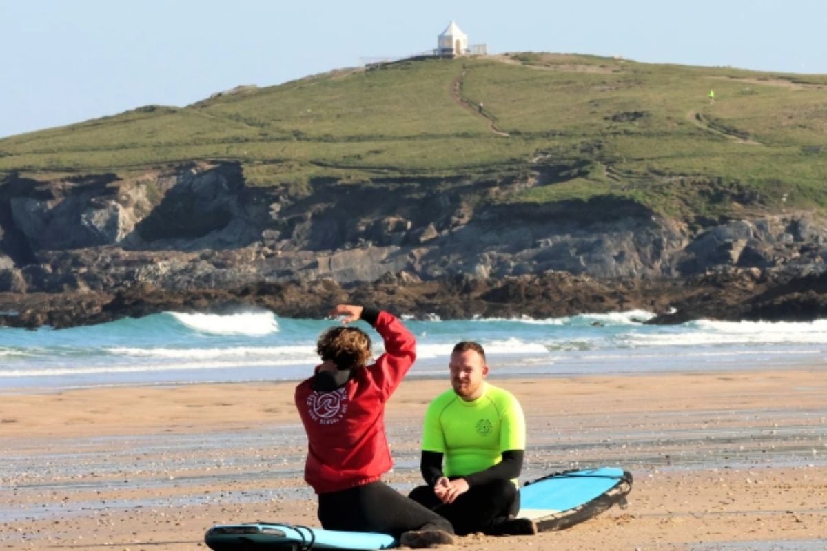 Private Surfing Lesson For 2 in Cornwall