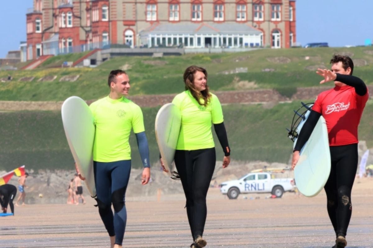 Private Surfing Lesson For 2 in Cornwall
